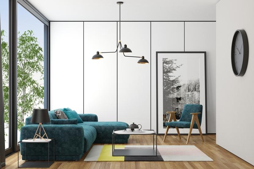 Wei&szlig;er Wandschrank f&uuml;r Ihr Wohnzimmer